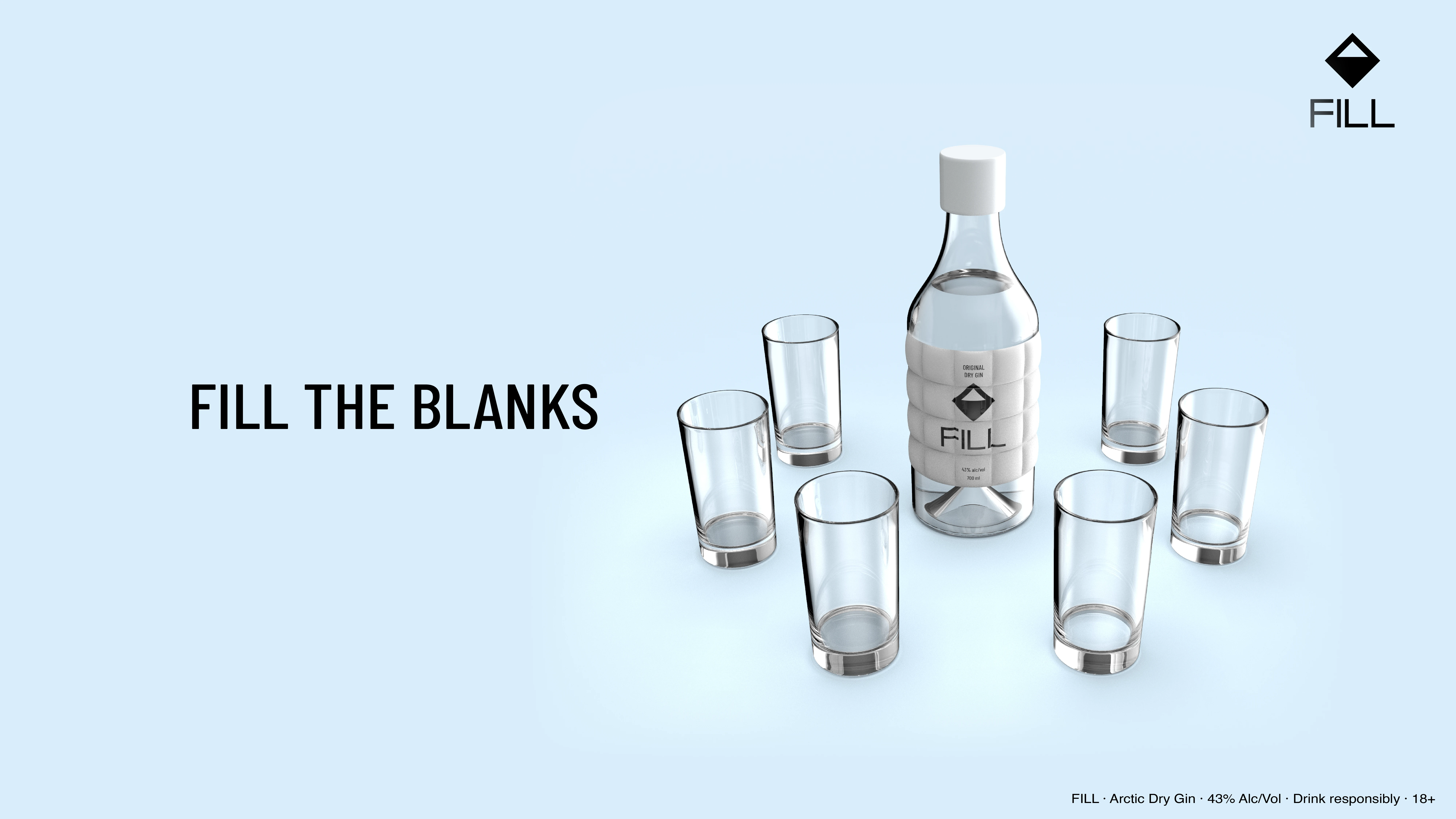 Fill the Blank ad concept