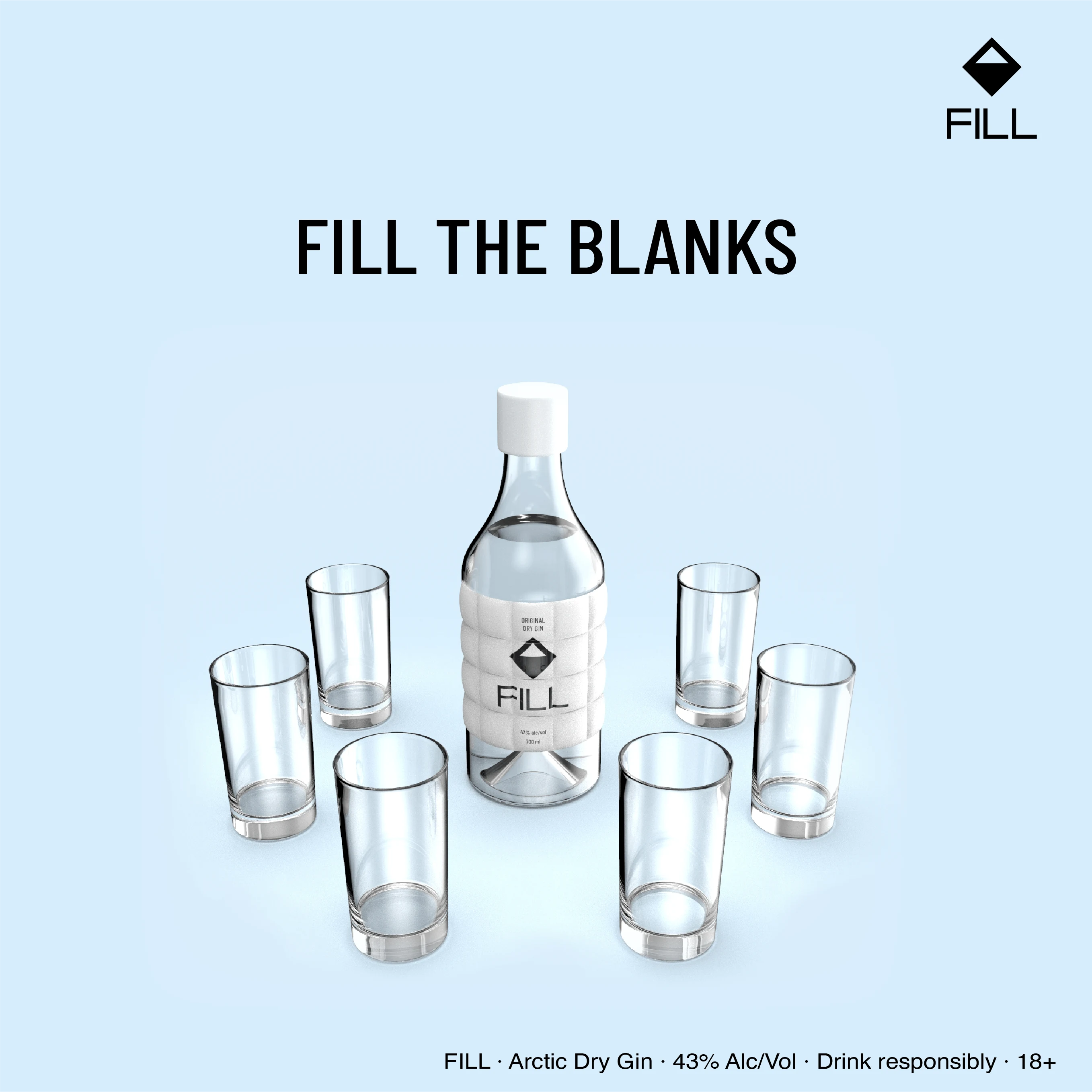 Fill the Blank ad concept